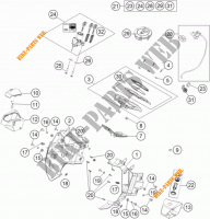 CONTACTSCHAKELAAR voor KTM 1190 ADVENTURE R ABS 2016