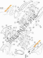 PLASTIC voor KTM 1190 ADVENTURE R ABS 2016