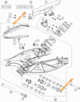 ACHTERBRUG voor KTM 1190 ADVENTURE R ABS 2015