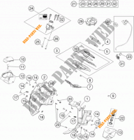 CONTACTSCHAKELAAR voor KTM 1190 ADVENTURE R ABS 2015