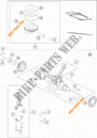 KRUKAS / ZUIGER voor KTM 1190 ADVENTURE R ABS 2015
