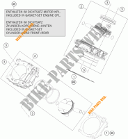 CILINDER voor KTM 1190 ADVENTURE R ABS 2014