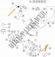 CONTACTSCHAKELAAR voor KTM 1190 ADVENTURE R ABS 2014