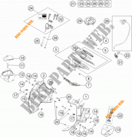 CONTACTSCHAKELAAR voor KTM 1190 ADVENTURE R ABS 2014
