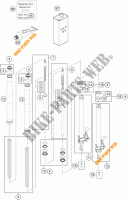 VOORVORK (ONDERDELEN) voor KTM 1190 ADVENTURE R ABS 2014