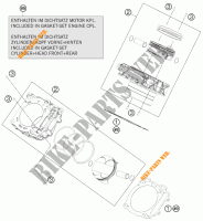CILINDER voor KTM 1190 ADVENTURE R ABS 2013
