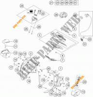 CONTACTSCHAKELAAR voor KTM 1190 ADVENTURE R ABS 2013
