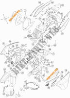 PLASTIC voor KTM 1190 ADVENTURE R ABS 2013