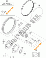 VOORWIEL voor KTM 1190 ADVENTURE R ABS 2013