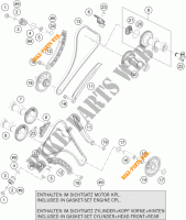 DISTRIBUTIERIEM voor KTM 1190 ADVENTURE ABS GREY 2016