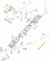 STANDAARD voor KTM 1190 ADVENTURE ABS GREY 2016
