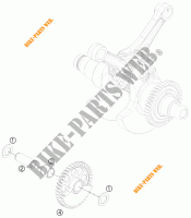 BALANSAS voor KTM 1190 RC8 R WHITE 2011