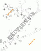 STANDAARD voor KTM 1190 ADVENTURE ABS GREY 2016