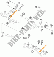 SECUNDAIR LUCHTSYSTEEM voor KTM 1190 RC8 R BLACK 2011