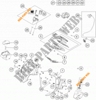 CONTACTSCHAKELAAR voor KTM 1190 ADVENTURE ABS GREY WES. 2015