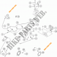 REMSYSTEEM ABS voor KTM 1190 ADVENTURE ABS ORANGE 2015