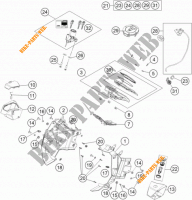 CONTACTSCHAKELAAR voor KTM 1190 ADVENTURE ABS GREY 2014