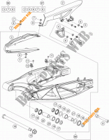 ACHTERBRUG voor KTM 1190 ADVENTURE ABS GREY 2014