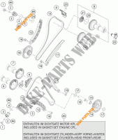 DISTRIBUTIERIEM voor KTM 1190 ADVENTURE ABS GREY 2014
