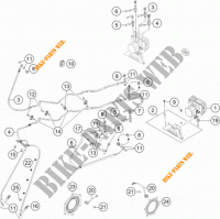 REMSYSTEEM ABS voor KTM 1190 ADVENTURE ABS GREY 2014