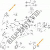 REMSYSTEEM ABS voor KTM 1190 ADVENTURE ABS GREY WES. 2014