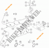 REMSYSTEEM ABS voor KTM 1190 ADVENTURE ABS ORANGE WES. 2014