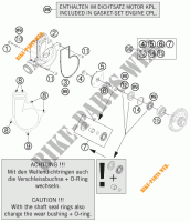 WATERPOMP voor KTM 1190 ADVENTURE ABS ORANGE WES. 2014