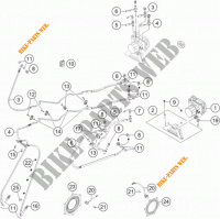 REMSYSTEEM ABS voor KTM 1190 ADVENTURE ABS ORANGE 2014