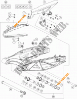 ACHTERBRUG voor KTM 1190 ADVENTURE ABS GREY 2014
