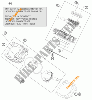 CILINDER voor KTM 1190 ADVENTURE ABS GREY 2014