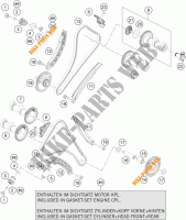 DISTRIBUTIERIEM voor KTM 1190 ADVENTURE ABS GREY 2014