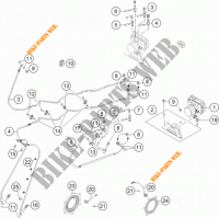 REMSYSTEEM ABS voor KTM 1190 ADVENTURE ABS GREY 2014