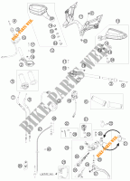 STUUR / BESTURING voor KTM 1190 RC8 R LIMITED EDITION AKRAPOVIC 2010