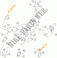 REMSYSTEEM ABS voor KTM 1190 ADVENTURE ABS GREY WES. 2013