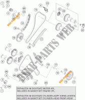 DISTRIBUTIERIEM voor KTM 1190 ADVENTURE ABS ORANGE 2013