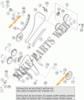DISTRIBUTIERIEM voor KTM 1190 ADVENTURE ABS GREY 2013