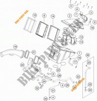 LUCHTFILTER voor KTM 1050 ADVENTURE ABS 2016