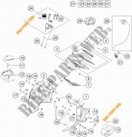 CONTACTSCHAKELAAR voor KTM 1050 ADVENTURE ABS 2015