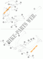 STANDAARD voor KTM 990 ADVENTURE R 2012