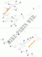 STANDAARD voor KTM 990 ADVENTURE R 2012