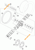 VOORWIEL voor KTM 990 ADVENTURE R 2012