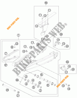 ACHTERBRUG voor KTM 990 ADVENTURE R SPECIAL EDITION 2012