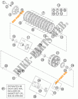 KOPPELING voor KTM 990 ADVENTURE R SPECIAL EDITION 2012