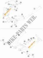 STANDAARD voor KTM 990 ADVENTURE R SPECIAL EDITION 2012