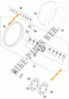 VOORWIEL voor KTM 990 ADVENTURE R SPECIAL EDITION 2012