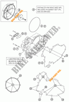 KOPPELINGS DEKSEL voor KTM 990 ADVENTURE R 2011