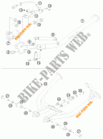 STANDAARD voor KTM 990 ADVENTURE R 2011