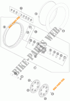 VOORWIEL voor KTM 990 ADVENTURE R 2011