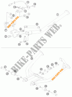 STANDAARD voor KTM 990 ADVENTURE BLUE ABS 2012