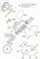 KOPPELINGS DEKSEL voor KTM 990 ADVENTURE WHITE ABS 2012
